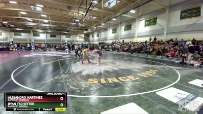 132 lbs Cons. Round 4 - Alejandro Martinez, Rapid City Cobblers vs Ryan Tschetter, Rapid City Central