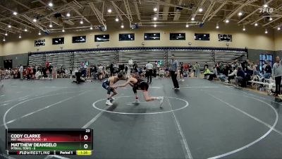 105 lbs Round 2 (4 Team) - Cody Clarke, Mat Assassins Black vs Matthew DeAngelo, PitBull Terps