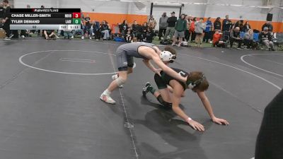 92 lbs Round 2 (10 Team) - Tyler Demand, Lake WC vs Chase Miller-Smith, Neighborhood Wrestling