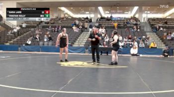 207 lbs 1st Place Match - Tristan Kelly, McKendree University vs Sara Lake, Lindenwood University