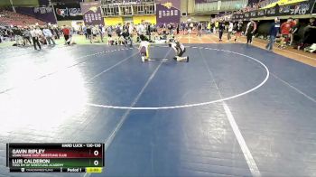 130-130 lbs Round 3 - Gavin Ripley, USAW Maine East Wrestling Club vs Luis Calderon, Toss Em Up Wrestling Academy