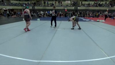 Round 1 - Ryne Dobson, Bonus Points Wrestling Club vs Jack Newbury, Tomah Youth Wrestling Club