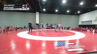 285 lbs Sean Thornton, Illinois Greco vs Mason Adams, Minnesota Blue