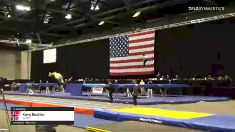 Kaya Beckles - Tumbling, WHGF - 2021 USA Gymnastics Championships