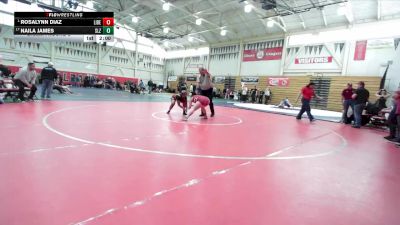 170 lbs Champ. Round 3 - Naila James, San Lorenzo vs Rosalynn Diaz, Liberty