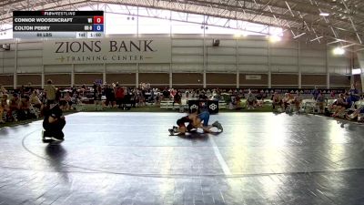 88 lbs Connor Woosencraft, Wisconsin vs Colton Perry, Oklahoma Outlaws Blue