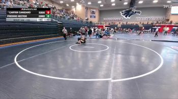 150 lbs Quarterfinal - Carter Canizaro, Klein Oak vs Freddie Hector, Conroe