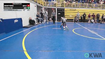58 lbs Consi Of 8 #2 - Grant Perez, Silvaback Training Center LV vs Boston Fry, Morrison Takedown Club