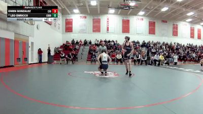 126 lbs Champ. Round 1 - Leo Enricco, Conneaut vs Owen Gonzalez, Northwest (Canal Fulton)