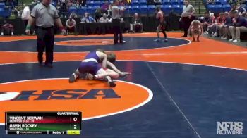 106 lbs Quarterfinals (8 Team) - Vincent Serwan, Deerfield (H.S.) vs Gavin Rockey, Wauconda