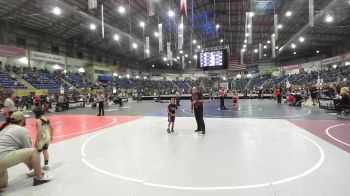 55 lbs 5th Place - Sawyer Beiriger, Alamosa Wrestling vs Jaxson Pierson, Badlands Elite