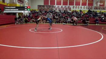120 lbs Quarterfinal - Tytus Steapp, Clear Creek-Amana vs Ethan Bergmann, Center Point-Urbana