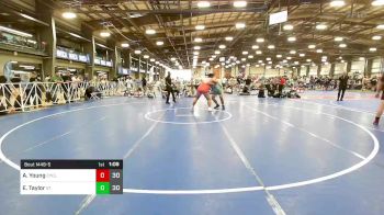 285 lbs Rr Rnd 2 - Adin Young, Cyclones vs Eli Joaquin Taylor, Steller Trained Bane