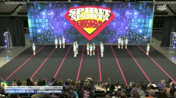 Cheer Fusion Elite - Youth Lightning [2026 L1 Youth - D2 Day 2] 2026 Spirit Sports Indianapolis Nationals