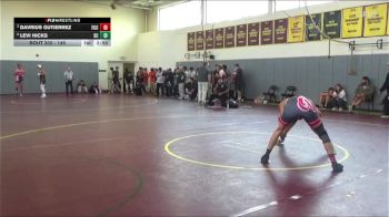 149 lbs Cons. Round 4 - Davrius Gutierrez, Fresno City College vs Levi Hicks, Shasta College