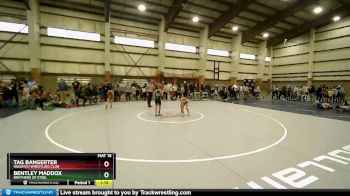 88 lbs Semifinal - Bentley Maddox, Brothers Of Steel vs Tag Bangerter, Wasatch Wrestling Club