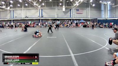 60 lbs Round 1 (4 Team) - Graham Dyson, Mat Assassins Black vs Gunnar Landis, U2 Uprising Black