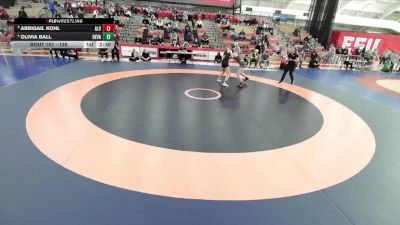 138 lbs Cons. Round 3 - Olivia Ball, Delaware Valley vs Abbigail Kohl, Alvernia