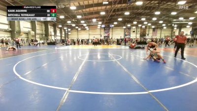 145 lbs Consi Of 32 #2 - Kade Aguirre, NM vs Mitchell Tetreault, OH