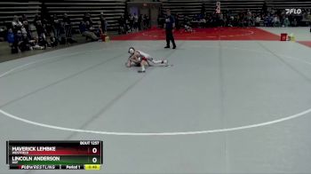 45 lbs Quarterfinal - Maverick Lembke, Westfield vs Lincoln Anderson, DGF