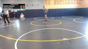 138 lbs Cons. Round 2 - Vance Phillips, Pendleton vs Yousef Ahmadzai, Beaverton