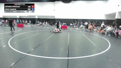 126 lbs Antonio Morales, Florida vs Cruz Cannon, Team Kansas Gold