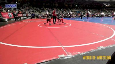 52 lbs Quarterfinal - Marley Mease, Ready RP Nationals vs Kainoa Gacuma, Reign