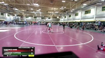 115 lbs Quarterfinal - Kaidynce Hand, Sturgis vs Langston Huffman, Cobbler Kids