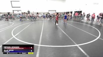 135 lbs Round 1 - Metadel Edwards, Two Rivers Womens Wrestling Club vs Ellie Wood, Wisconsin