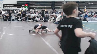 50 lbs Rr Rnd 3 - Parker Sauer, All I See Is Gold Academy - K3 vs George Gerasimov, CT Whale Orca - K3