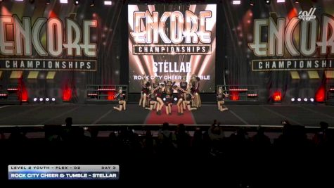 Rock City Cheer & Tumble - Stellar [2025 L2 Youth - Flex - D2 Day 3] 2025 Encore Grand Nationals