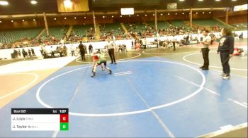 114 lbs Final - Jace Loya, Dumas Wrestling Club vs John Taylor Iv, Bulldogs Jr Wrestling