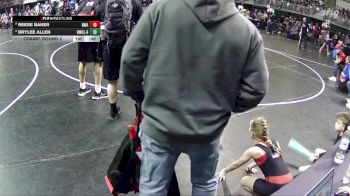 73 lbs Champ. Round 2 - Reese Baker, Nebraska Wrestling Academy vs Brylee Allen, Hawks Wrestling Club (Lincoln) - Girls