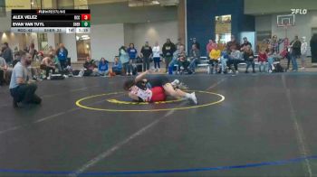 132 lbs Evan Van Tuyl, Sheridan vs Alex Velez, Rapid City Cobblers