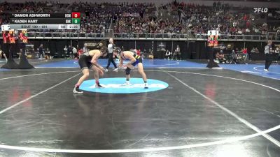 184 lbs Quarterfinal - Kaden Hart, Neb.-Kearney vs Damon Ashworth, Central Mo.