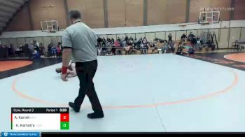 115 lbs Cons. Round 3 - Krystaline Kamstra, Cascade vs Arianne Korish, Mountain View