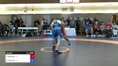 72 kg Semifinal - Parviz Nasibov, UKR vs Aliaksandr Kikiniou, USA