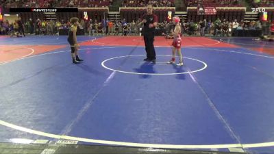 69 lbs Cons. Round 2 - Brenton Bishop, Laurel Matburners vs Kruz Aguayo, Team Champs