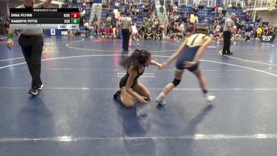100 lbs Consy 4 - Dina Flynn, Berks Catholic vs Kamdyn Pitts, Kiski Area
