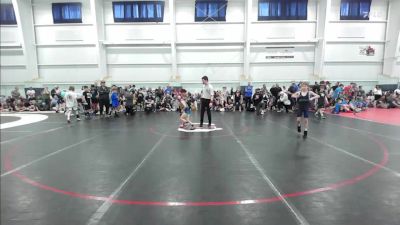 60 lbs Quarterfinal - Owen McCombs, Pursuit-EL vs Preston Weinzapfel, Bulldog Premier Wrestling Club