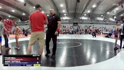 87 lbs Round 2 - Tyler Bell, Greater Heights Wrestling vs Avery Duffield, Thoroughbred Wrestling Academy (TWA)