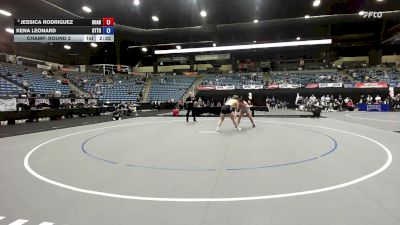 207 lbs Champ. Round 2 - Jessica Rodriguez, Doane vs Kena Leonard, Ottawa