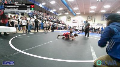 Semifinal - Conley Robinson, Pawnee Wrestling Club vs Grayson Schafer, Bartlesville Wrestling Club