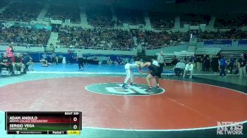 D1-144 lbs 1st Place Match - Sergio Vega, Sunnyside H.S. vs Adam Angulo, Brophy College Preparatory