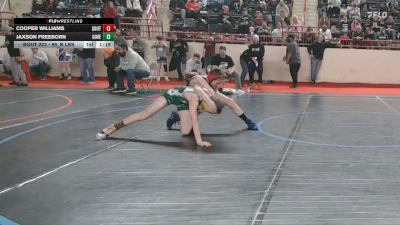 95_B lbs Round Of 32 - Cooper Williams, Southern Columbia vs Jaxson Freeborn, Governor Mifflin