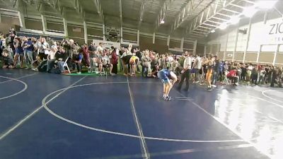 135 lbs Quarterfinal - Kasin Noordyk, Ringers Wrestling Club vs Parker Spitzer, Southwest Hammers