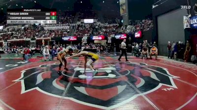 Champ. Round 1 - Cooper Mikesell, Jefferson (Boulder) vs Kegan Green, Chinook