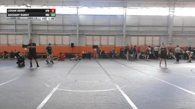 105 lbs Finals (2 Team) - Logan Gerst, CP Wrestling vs Zachary Sandy, Donahue WA