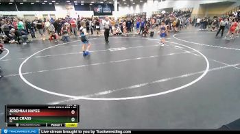 92 lbs Cons. Round 2 - Kale Crass, WI vs Jeremiah Hayes, IL