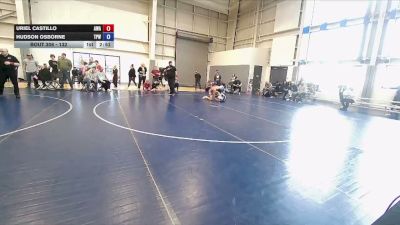 132 lbs Cons. Round 2 - Uriel Castillo, Aviator Wrestling Academy vs Hudson Osborne, Team Prestige Wrestling